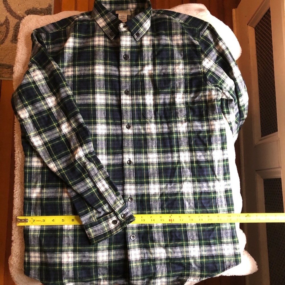 LLBean Plaid Flannel